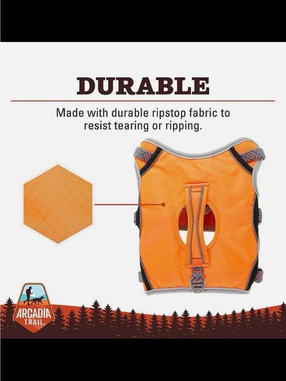 XL Arcadia Trail Harness and Waist Leash Matching Set
